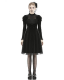 Dark In Love Evangeline Victorian Gothic Velvet Dress