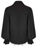 Punk Rave Avery Pirate Shirt - Black