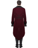 Devil Fashion Mens Charlemagne Jacket - Red & Black