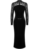 Dark In Love Diascia Gothic Velvet Dress