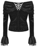 Dark In Love Nephthys Gothic Off Shoulder Top