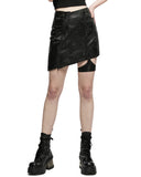 Punk Rave Daily Life Dark Lolita Chinese Dragon Cheonsam Suspender Strap Skirt