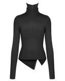 Punk Rave Azarea Womens Dieselpunk Muffler Top