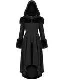 Punk Rave Hemlock Womens Gothic Winter Coat