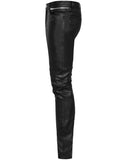 Punk Rave Toxico Mens Faux Leather Pants