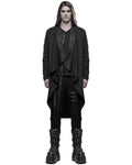 Punk Rave Agent Of Chaos Mens Apocalyptic Gothic Cloak Jacket