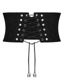 Punk Rave Valkyrie Cincher Corset - Black