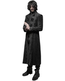 Punk Rave Byzantine Mens Coat - Black