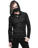 Devil Fashion Cenotaph Mens Dieselpunk Hooded Top