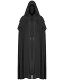 Punk Rave Necromancer Mens Hooded Gothic Travelling Cloak