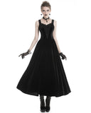 Dark In Love Bellandrine Gothic Velvet Prom Dress