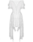 Dark In Love Celestine Gothic Wedding Dress - White