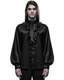 Punk Rave Columbus Mens Shirt - Black