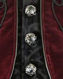 Devil Fashion Mens Charlemagne Jacket - Red & Black