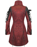 Punk Rave Mens Poisonblack Jacket - Red