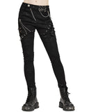 Devil Fashion Burning Asphalt Womens Dieselpunk Pants
