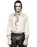 Punk Rave Lucius Poet Shirt - Off White