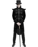 Devil Fashion Alvericus Mens Gothic Regency Split Tailcoat