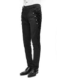 Devil Fashion Overton Mens Regency Gothic Dress Pants