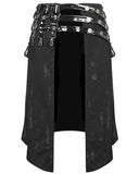 Devil Fashion Mens Apocalyptic Cyberpunk Half Skirt Kilt