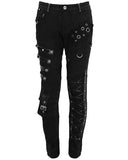 Devil Fashion Piston Smoke Mens Dieselpunk Pants