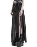 Punk Rave Dystopian Dreams Womens CyberPunk Layered Hot Pants & Skirt