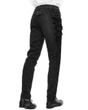 Devil Fashion Overton Mens Regency Gothic Dress Pants