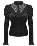 Dark In Love Serein Gothic Blouse Top