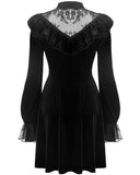 Dark In Love Druscilla Gothic Velvet Witch Dress