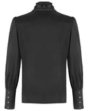 Punk Rave Severin Mens Shirt - Black