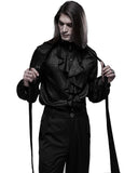 Punk Rave Columbus Mens Shirt - Black