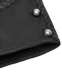 Punk Rave Acheron Mens Gothic Shirt - Black