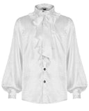 Punk Rave Columbus Mens Shirt - White