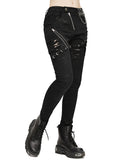 Devil Fashion Burning Asphalt Womens Dieselpunk Pants