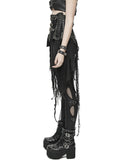 Devil Fashion Aconitia Dieselpunk Half-Skirt Cincher Corset