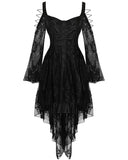 Dark In Love Black Ghost Lace Dress