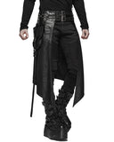 Punk Rave Hazardine Mens Dieselpunk Half Skirt Kilt