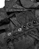 Devil Fashion Artemus Jabot Cravat - Black