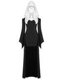 Punk Rave Saints Of The Underworld 2 Piece Gothic Hooded Dress
