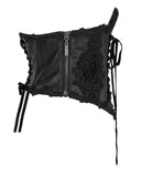 Punk Rave Valyria Cincher Corset - Black