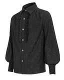 Devil Fashion Harker Mens Shirt - Black