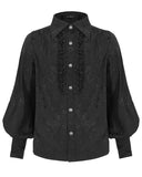 Devil Fashion Harker Mens Shirt - Black