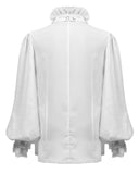 Punk Rave Lestat Mens Shirt - White