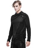 Devil Fashion Void Defiance Mens Shredded Dieselpunk Top