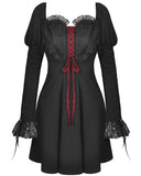 Dark In Love This Bleeding Heart Gothic Mini Dress