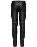 Punk Rave Toxico Mens Faux Leather Pants