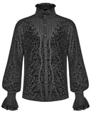 Punk Rave Invictus Mens Gothic Vampire Dress Shirt