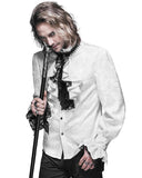 Devil Fashion Artemus Mens Shirt - White