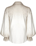 Punk Rave Avery Pirate Shirt - Vintage Off-White