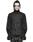 Punk Rave Lucius Poet Shirt - Black